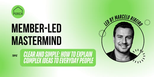 Member-Led Mastermind w Marcelo