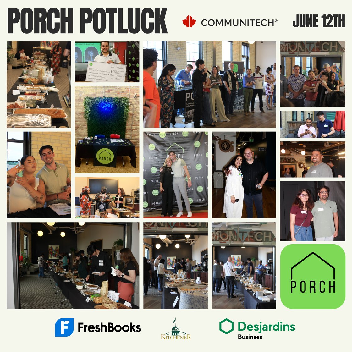 PORCH Potluck Collage – Recap