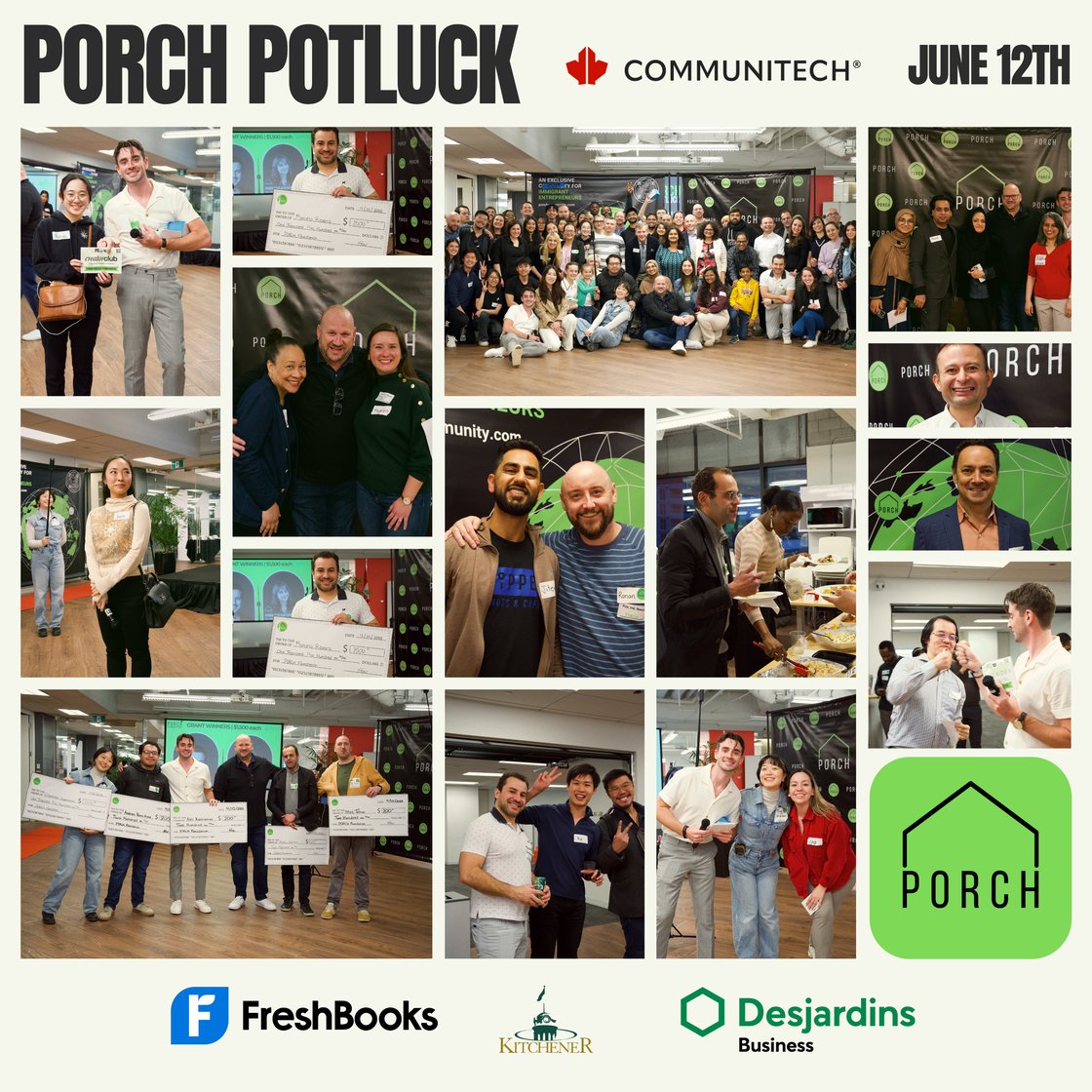 Potluck Collage Meta Ad